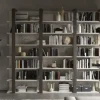 Libreria in stile moderno Corazzin in melamminico Offerta Outlet