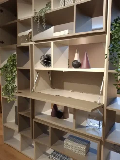 Libreria Infinity stile moderna di Febal scontata del 50%