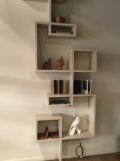 Libreria Lago in laccato opaco scontata -45%: scopri Lagolinea