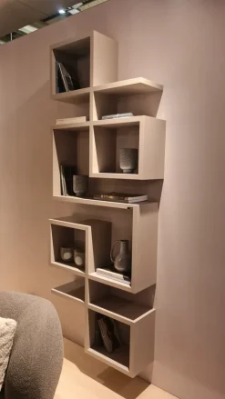 Libreria Lagolinea 2638 stile design di Lago scontata del 45%