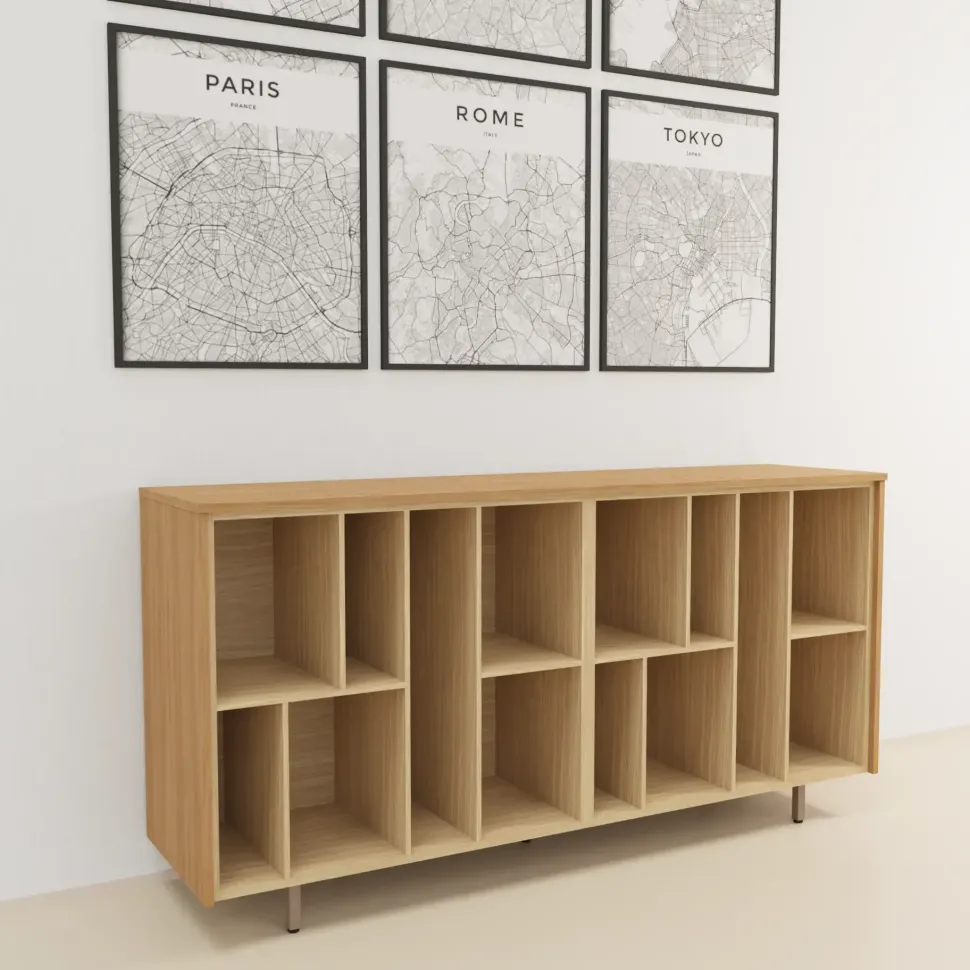 Libreria Las mobili in legno scontata -30%: scopri Sigma a giorno