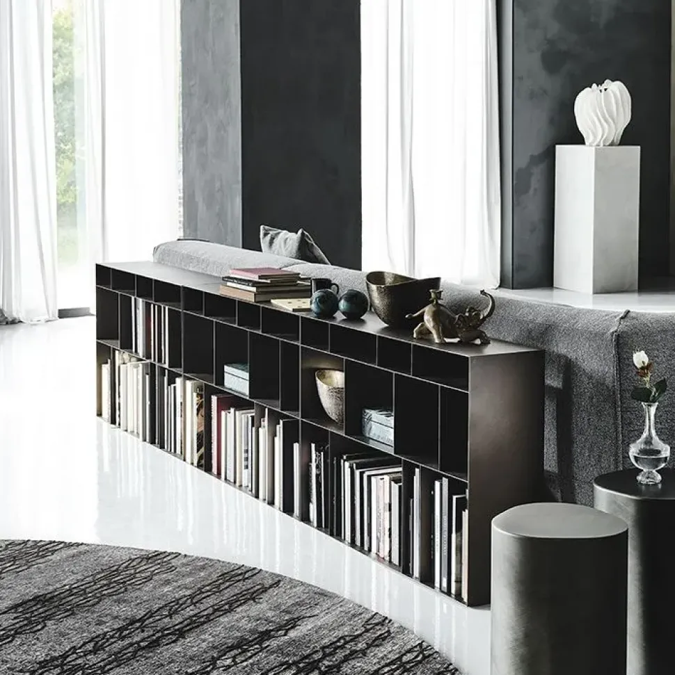 Libreria Latitude in stile design di Cattelan italia in OFFERTA OUTLET