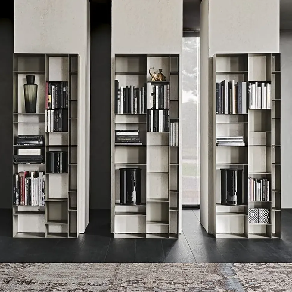 Libreria Latitude in stile design di Cattelan italia in OFFERTA OUTLET