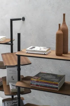 Libreria Levante in stile design di Mogg in OFFERTA OUTLET
