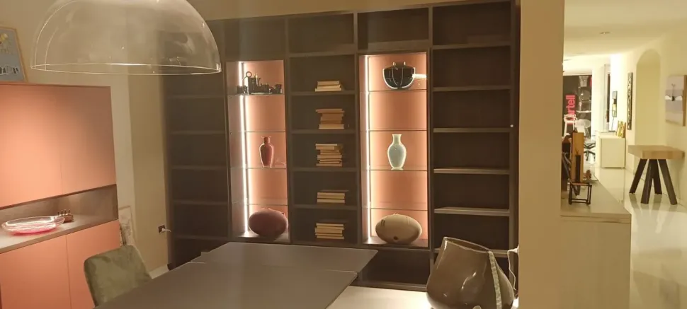 Libreria Libreria a spalla novamobili Novamobili in stile moderna con forte sconto
