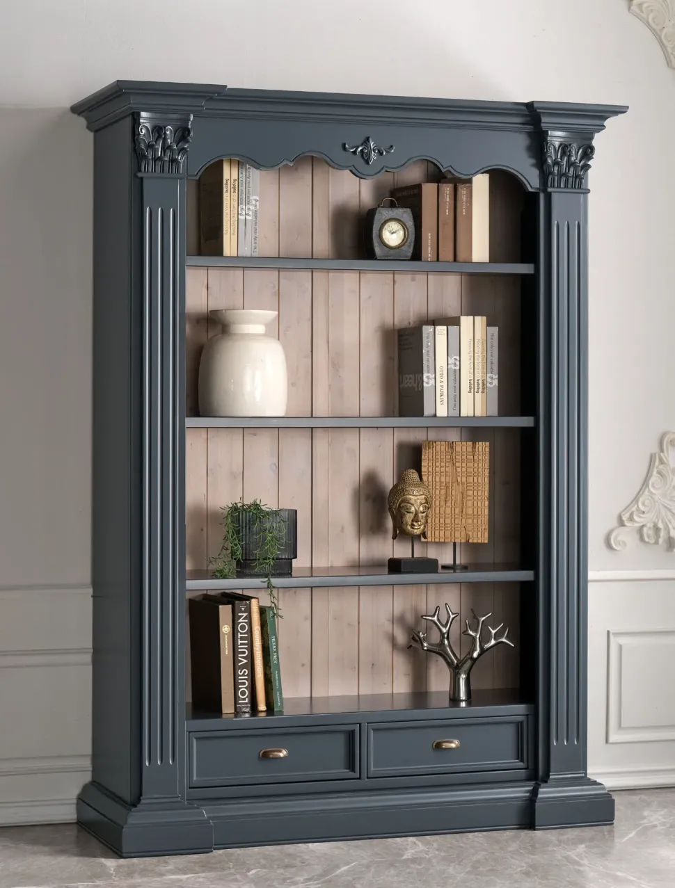 Libreria Libreria in legno 162 stile classica di Mobilificio bellutti scontata del 35%