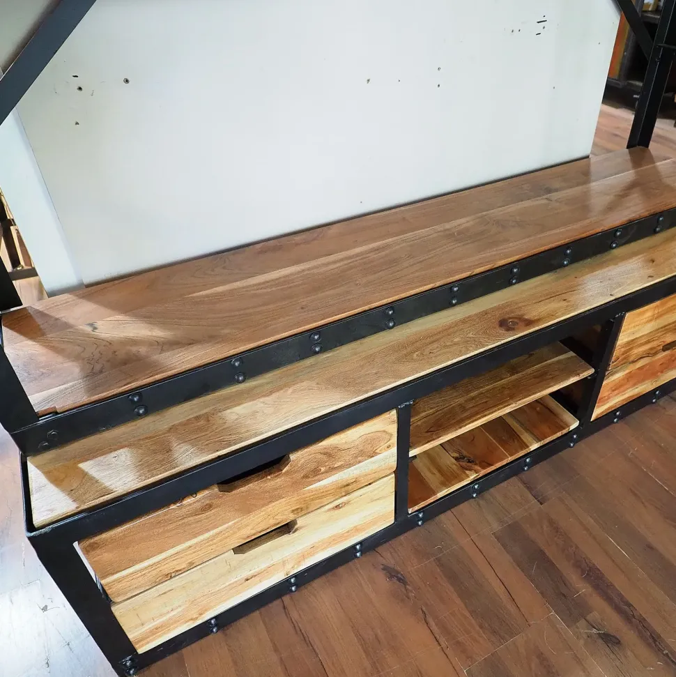 Libreria Libreria industrial rj agora' Outlet etnico in stile moderno con forte sconto