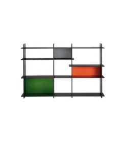 Libreria Libreria level 733/2 zanotta in stile design di Zanotta in OFFERTA OUTLET