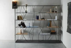 Libreria Libreria lexington Bontempi in stile design con forte sconto