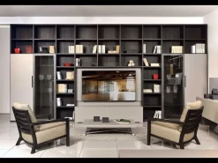 Libreria Living mod.delo Fratelli elli in stile moderno a prezzi outlet