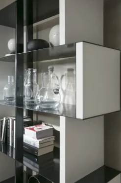 Libreria Manga in stile moderno di Ozzio in OFFERTA OUTLET affrettati