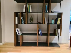 Libreria Manhattan Jesse in stile design a prezzi outlet
