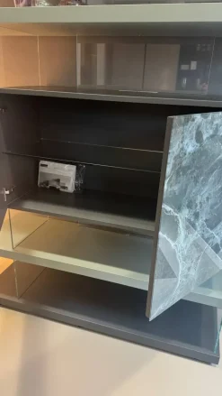 Libreria modello Air bifacciale di Lago a prezzo scontato