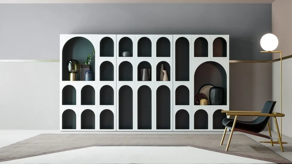 Libreria modello Cabinet de curiosité di Bonaldo a prezzo riservato