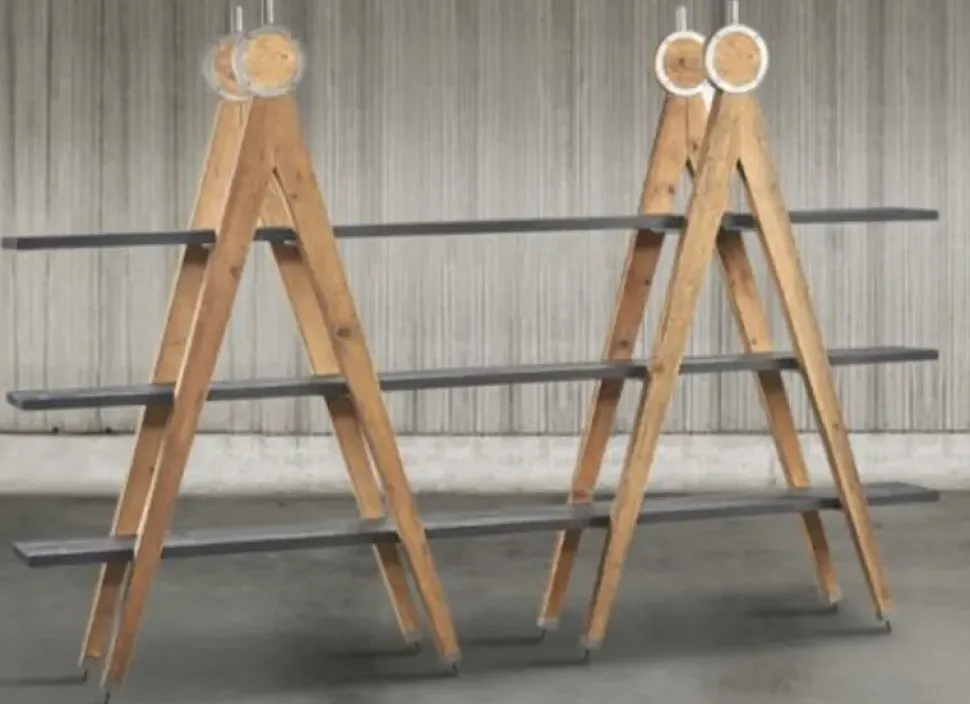 Libreria modello Etagere  di Dialma brown in Offerta Outlet