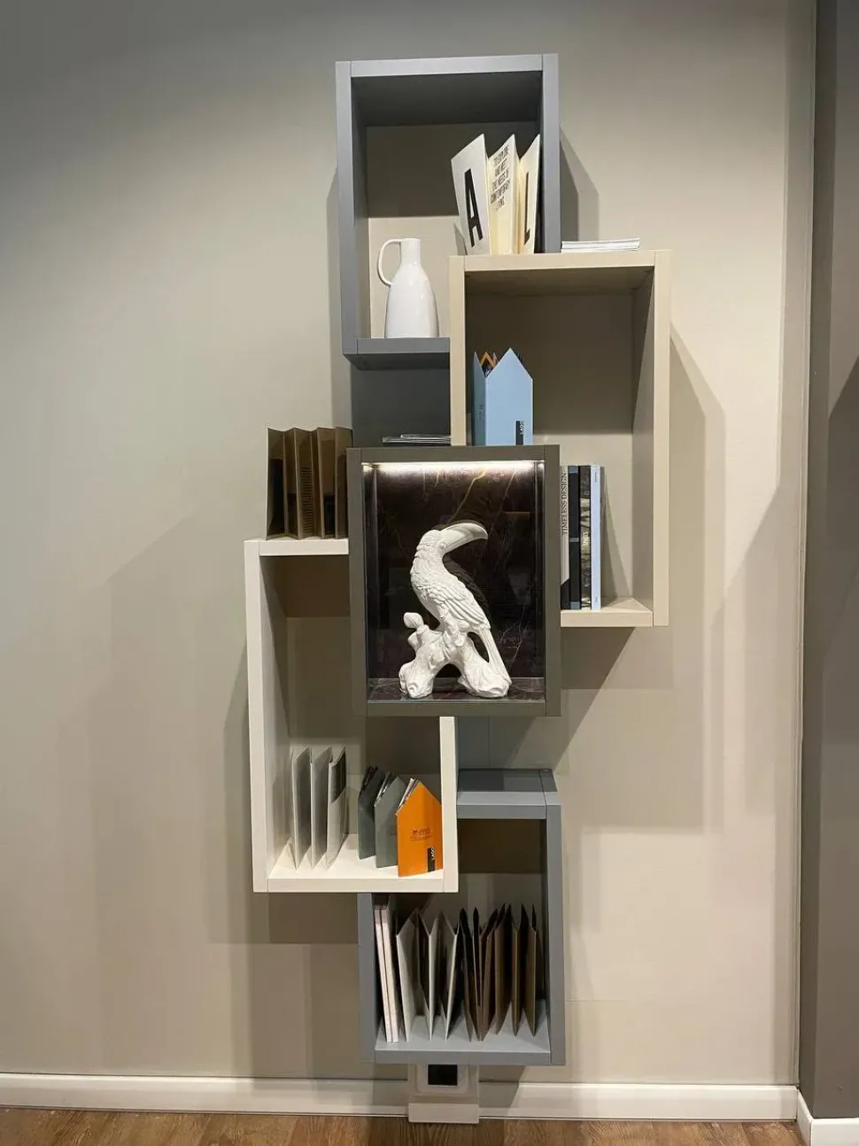 Libreria modello Lagolinea di Lago in Offerta Outlet