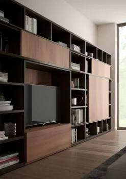 Libreria modello Living 557 di Giessegi in Offerta Outlet