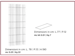 Libreria modello Metrica wall a di Mogg a prezzo scontato