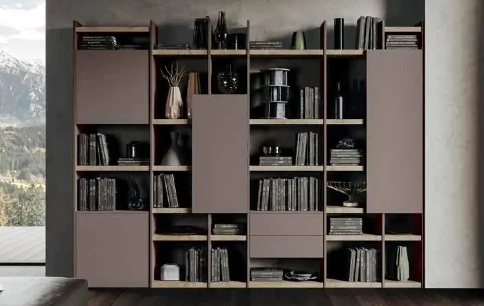 Libreria modello Mito 5.0 - qsm617 di Imab group a prezzo Outlet