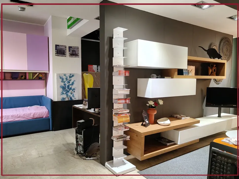 Libreria modello Ptolomeo art di Opinion ciatti a prezzo Outlet