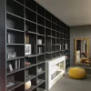 Libreria Modo rovere carbone in stile moderno di Sangiacomo in OFFERTA OUTLET