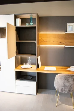 Libreria Modo Sangiacomo in stile moderna a prezzi outlet