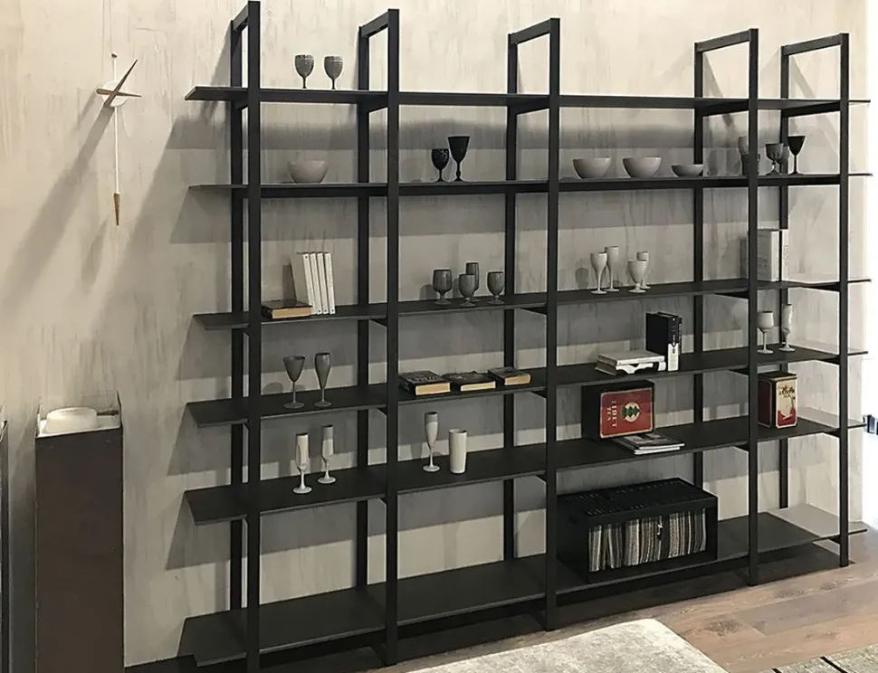 Libreria Modulnova in metallo a prezzo scontato: scopri Unlimited bifacciale