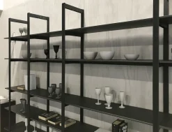 Libreria Modulnova in metallo a prezzo scontato: scopri Unlimited bifacciale