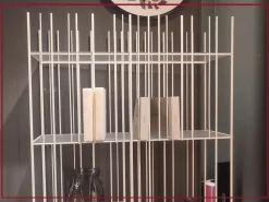 Libreria Mogg in metallo scontata -25%: scopri Metrica a white