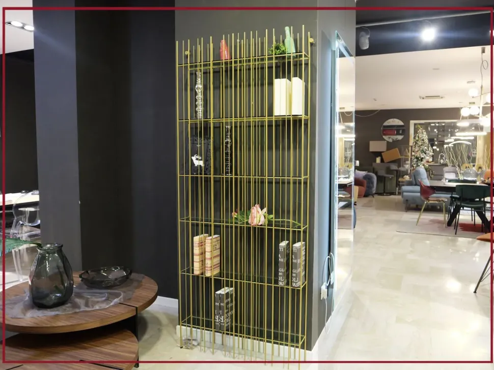 Libreria Mogg in metallo scontata -25%: scopri Metrica wall a