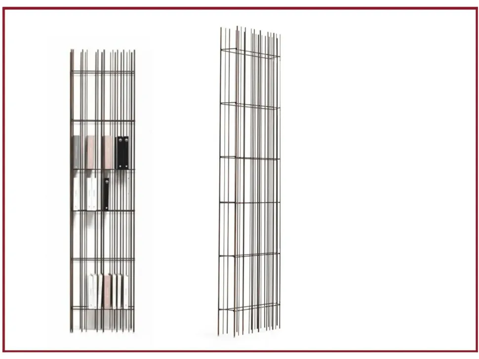 Libreria Mogg in metallo scontata -25%: scopri Metrica wall c