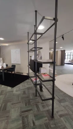 Libreria Molteni & c in metallo a prezzo Outlet: scopri Hector