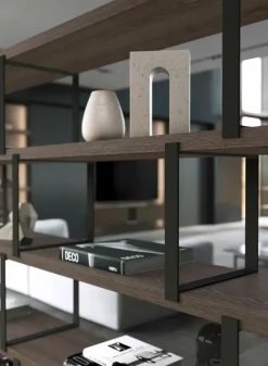 Libreria Olivieri in legno scontata -30%: scopri New york