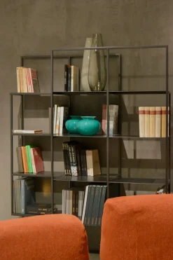 Libreria Optic stile moderna di Bonaldo scontata del 42%