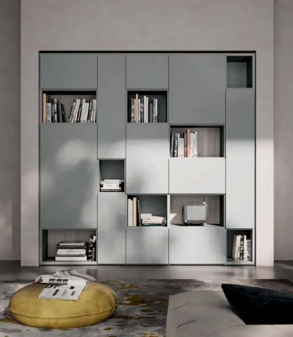 Libreria Orme in melamminico in Offerta Outlet: scopri Day 14