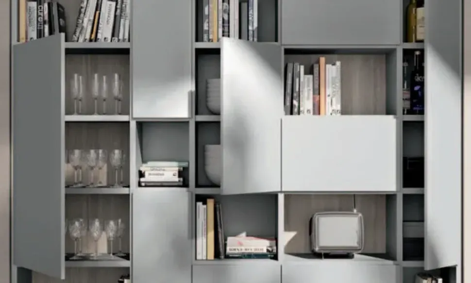 Libreria Orme in melamminico in Offerta Outlet: scopri Day 14