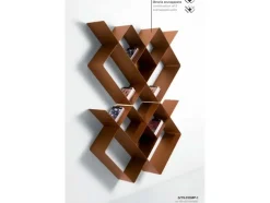 Libreria Pezzani in metallo in Offerta Outlet: scopri Mondrian