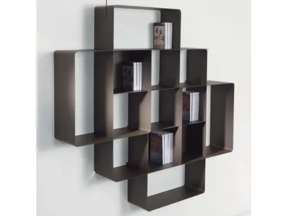 Libreria Pezzani in metallo in Offerta Outlet: scopri Mondrian