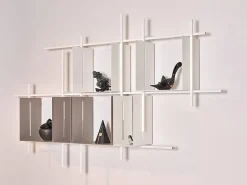 Libreria Pezzani in metallo scontata -45%: scopri 0/72-5