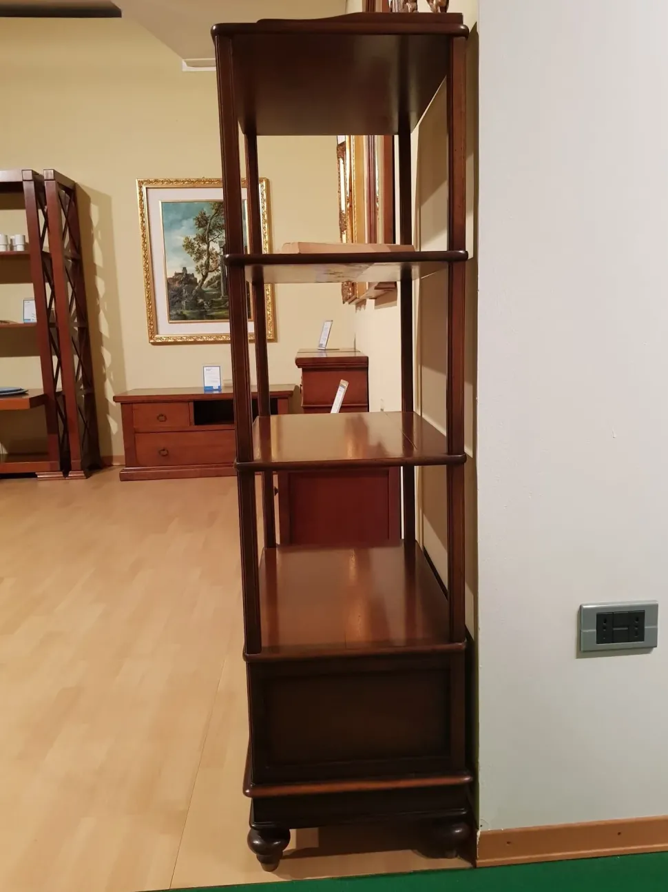 Libreria Portofino 327 in stile classico di Zilio in OFFERTA OUTLET