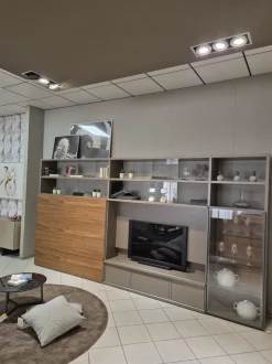 Libreria Presotto in laccato opaco scontata -30%: scopri Pari e dispari