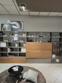 Libreria Presotto in laccato opaco scontata -30%: scopri Pari e dispari