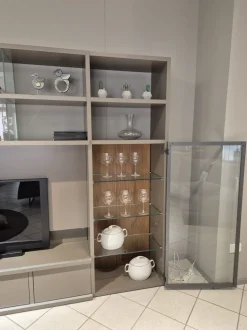 Libreria Presotto in laccato opaco scontata -30%: scopri Pari e dispari