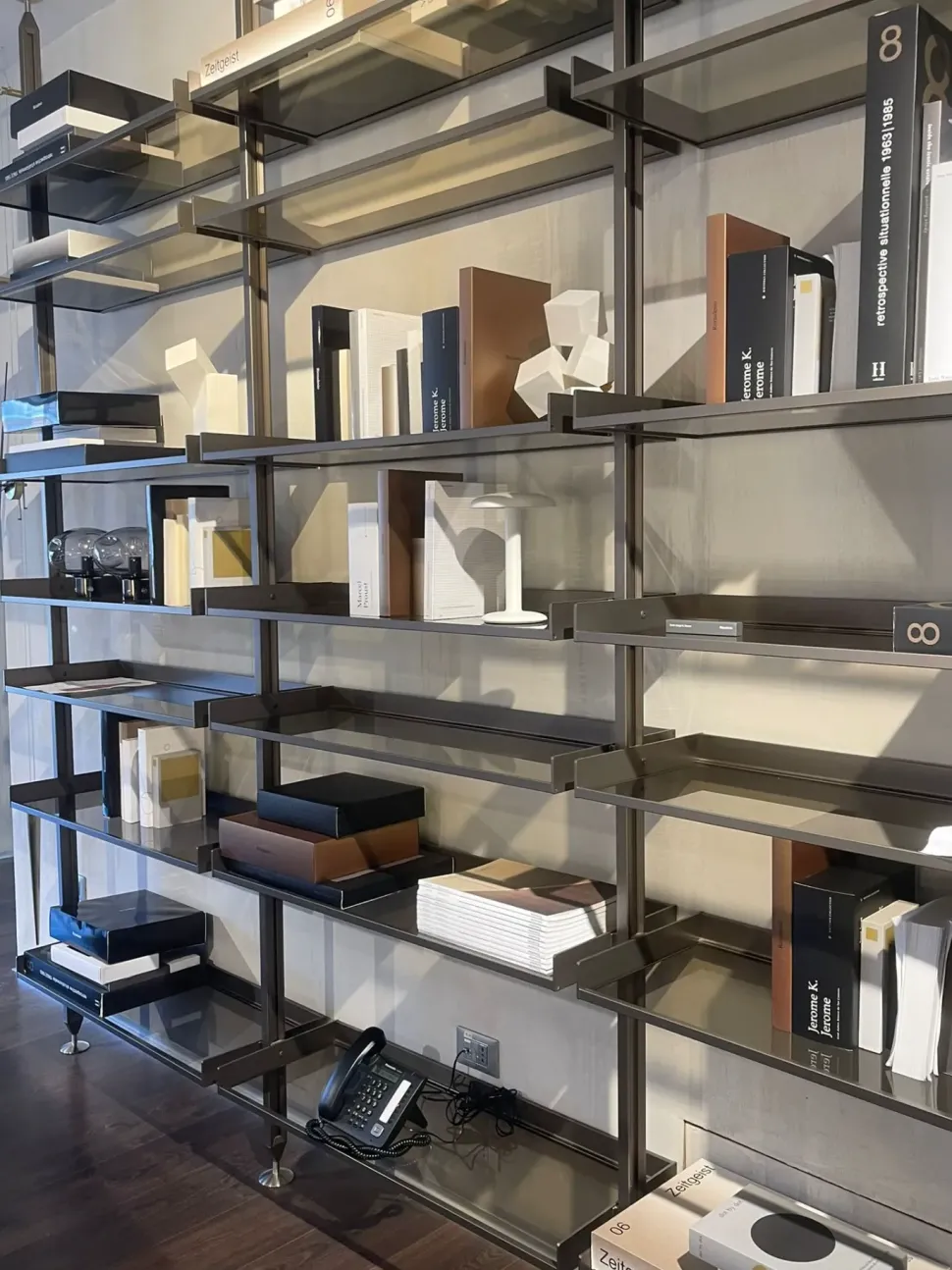 Libreria Rimadesio in metallo in Offerta Outlet: scopri Libreria rimadesio zenith