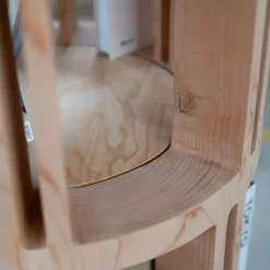 Libreria Riva 1920 in legno in Offerta Outlet: scopri Torre lignea