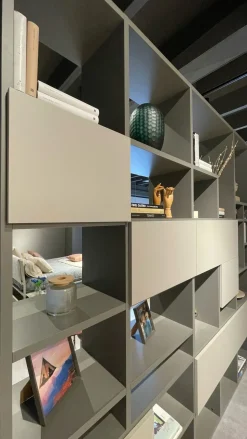 Libreria Selecta stile design di Lema scontata