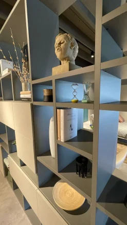 Libreria Selecta stile design di Lema scontata