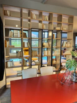 Libreria Selecta stile moderna di Lema scontata del 40%