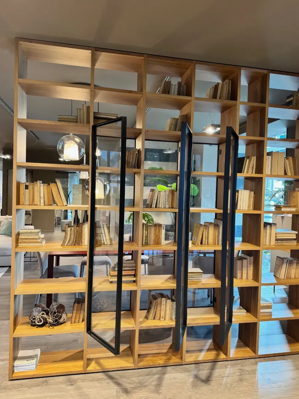 Libreria Selecta stile moderna di Lema scontata del 40%