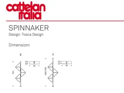 Libreria Spinnaker Cattelan italia in stile design in offerta